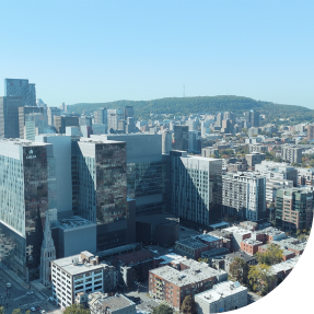 Montréal vue du toit