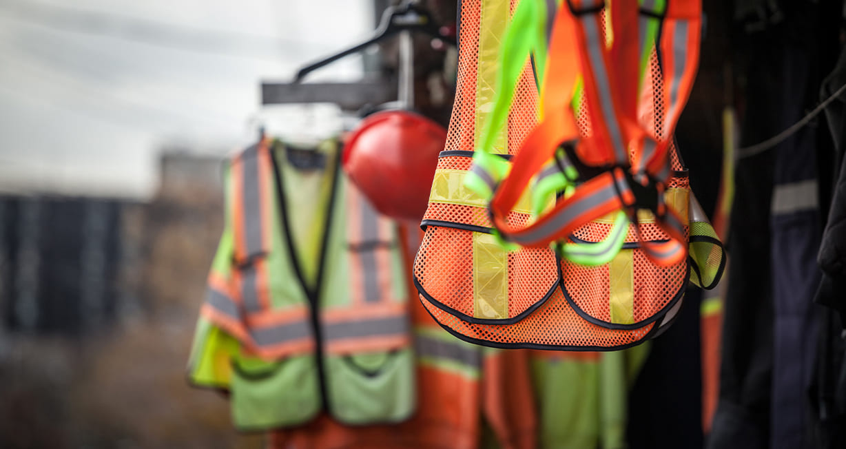 Dossard de construction